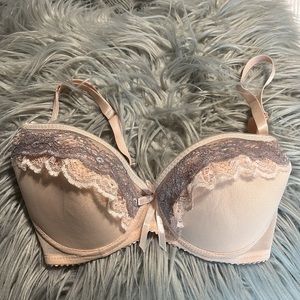 Lacey Blush Pink Bra Womens 36B
